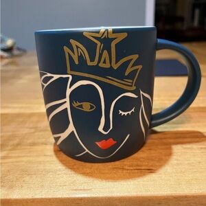 Starbucks 2016 Anniversary Collection Etched Art Siren Mermaid Wink Coffee Cup